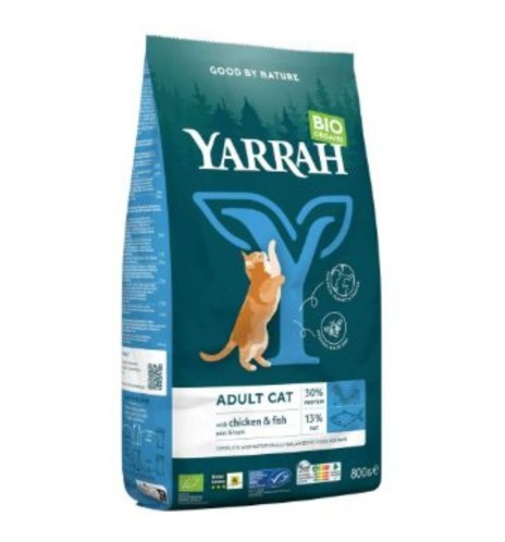 Crocchette pesce e pollo per gatti – Yarrah Biologiche Crocchette pesce e pollo per gatti – Yarrah Biologiche