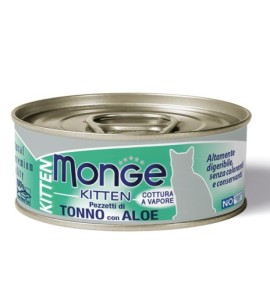 Monge Jelly Pezzetti di Tonno con Aloe – Kitten