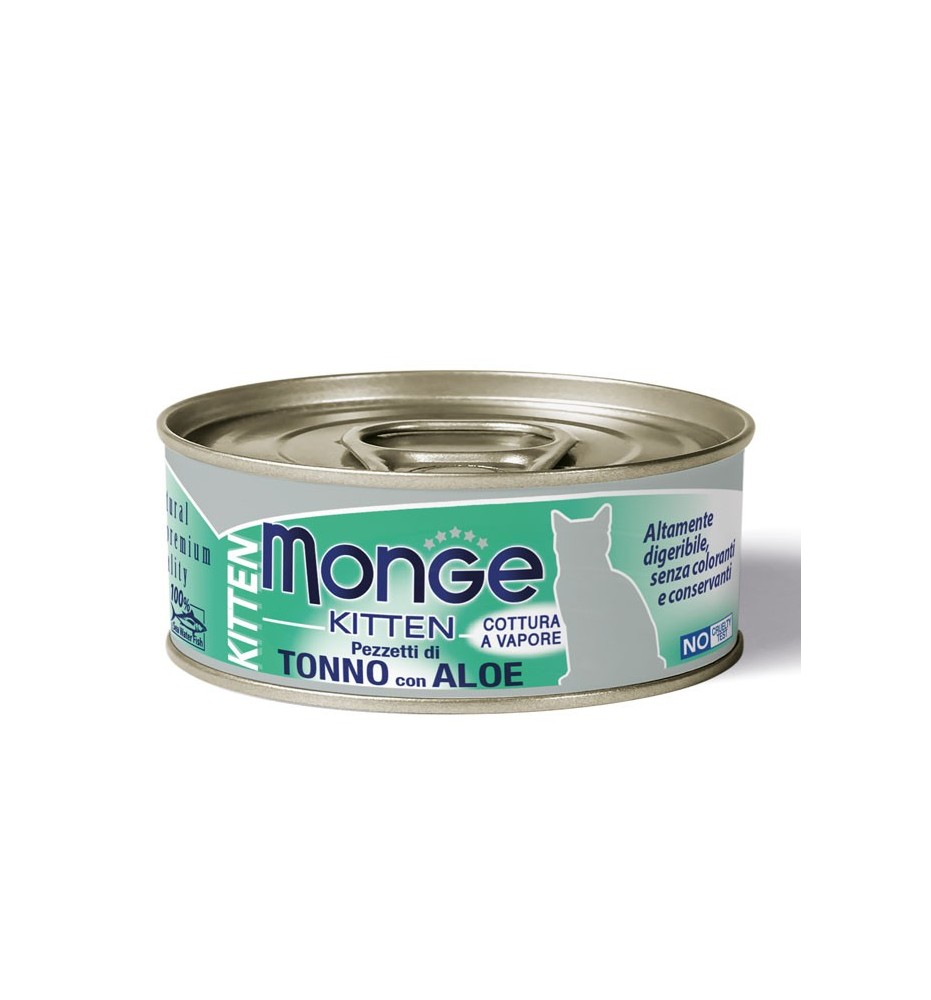 Monge Jelly Pezzetti di Tonno con Aloe – Kitten