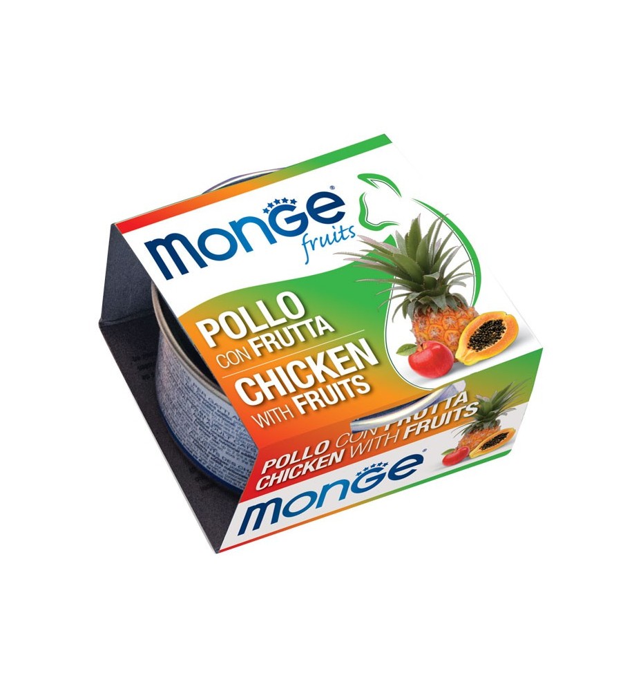 Monge Fruits Pezzetti di Pollo con Frutta – Adult