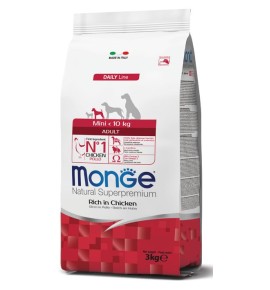 Monge Natural Superpremium Mini Adult Ricco in Pollo