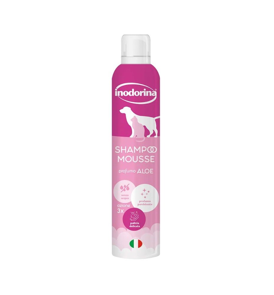 Shampoo mousse aloe vera - Igiene e freschezza rapida