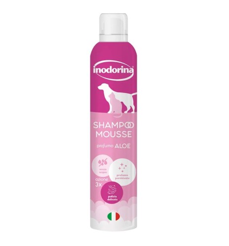 Shampoo mousse aloe vera - Igiene e freschezza rapida Shampoo mousse aloe vera - Igiene e freschezza rapida