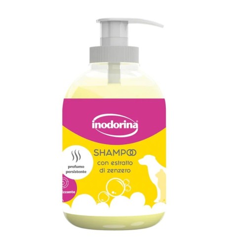 Shampoo rivitalizzante Inodorina – Estratto di zenzero Shampoo rivitalizzante Inodorina – Estratto di zenzero