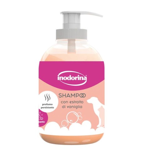 Shampoo alla vaniglia Inodorina – Relax per il manto Shampoo alla vaniglia Inodorina – Relax per il manto