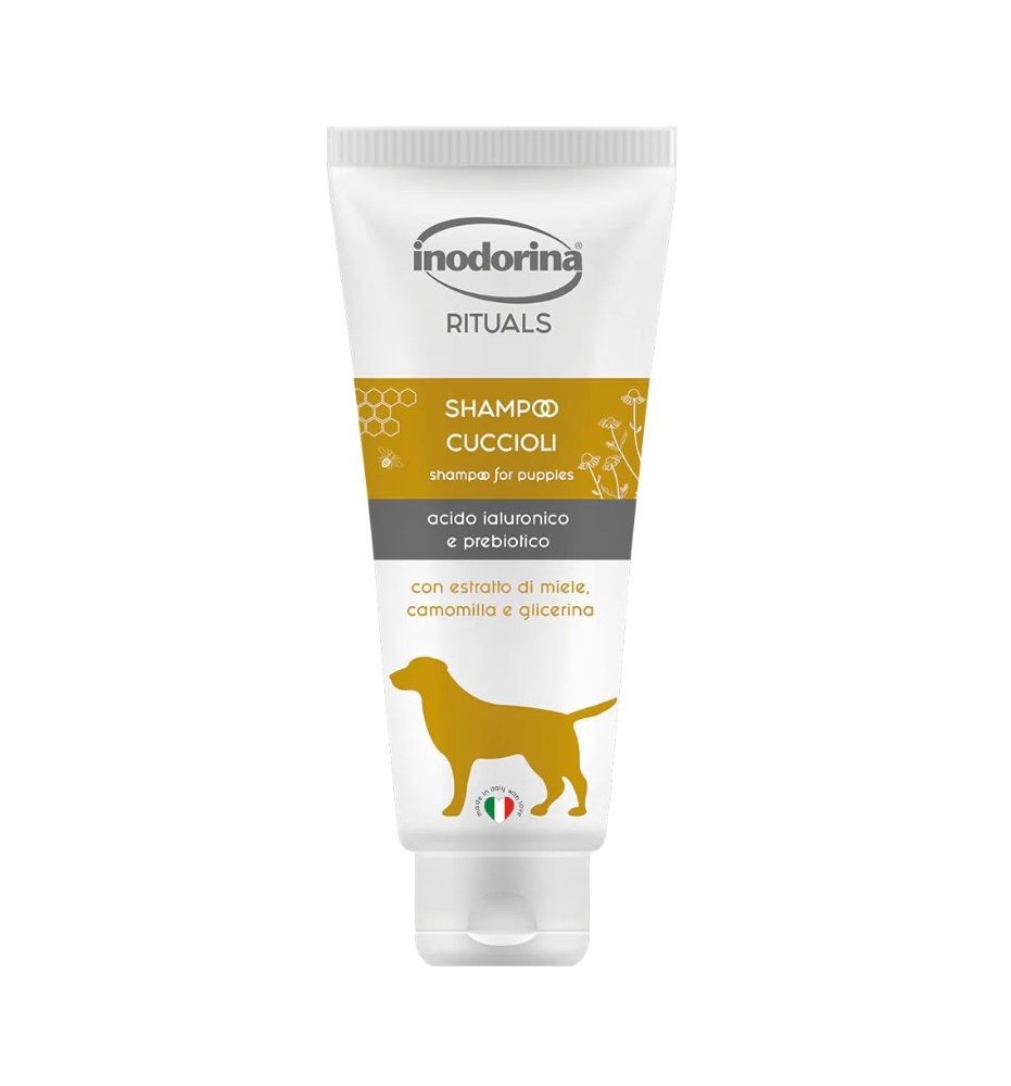 Shampoo per cuccioli Inodorina – Con miele e camomilla