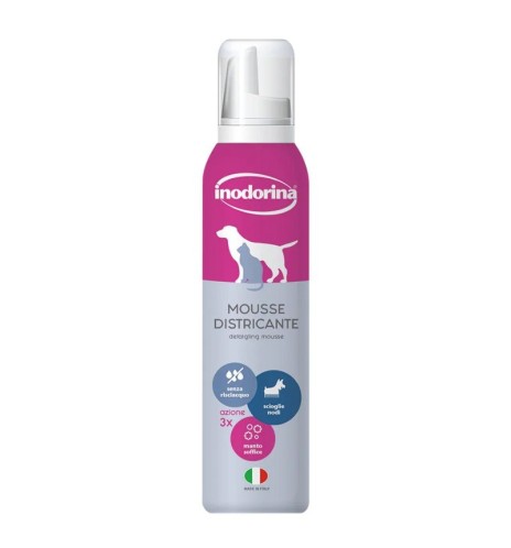 Mousse districante Inodorina – Morbidezza e protezione Mousse districante Inodorina – Morbidezza e protezione