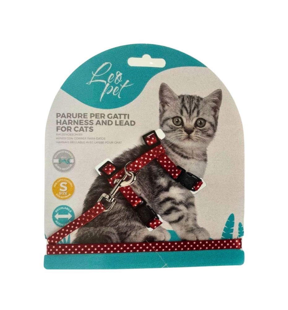 Parure a pois per gatti cuccioli | comfort e stile unico