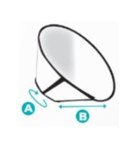 Collare chirurgico con velcro | comfort e protezione