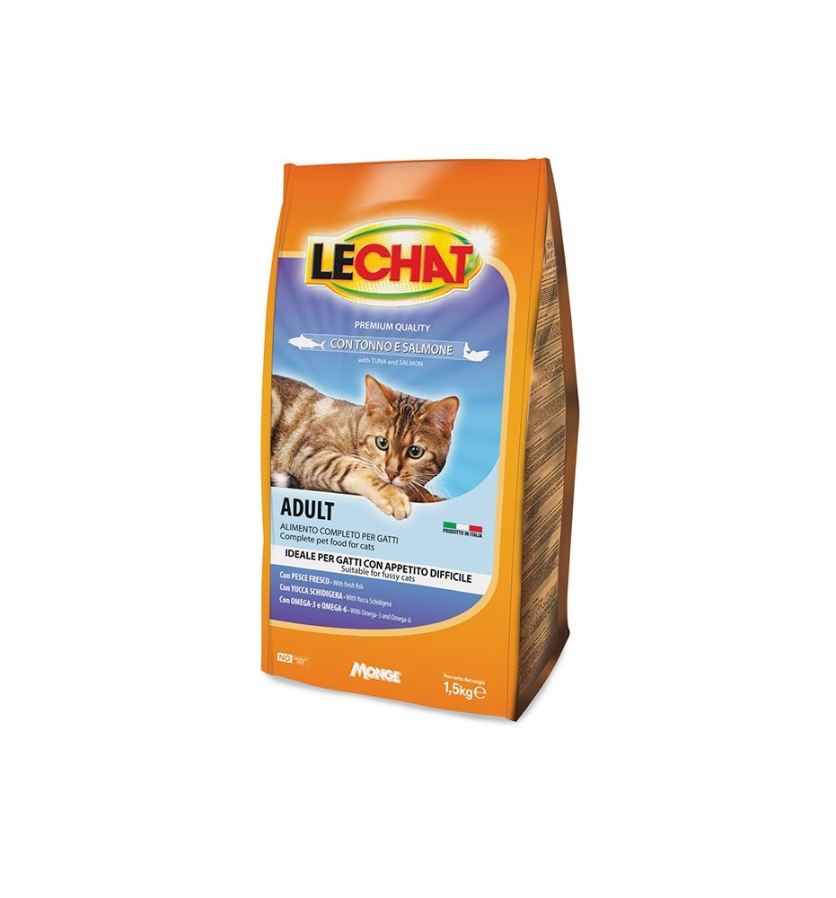 LeChat Croccantini con Tonno e Salmone