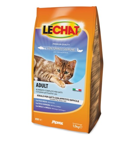LeChat Croccantini con Tonno e Salmone
