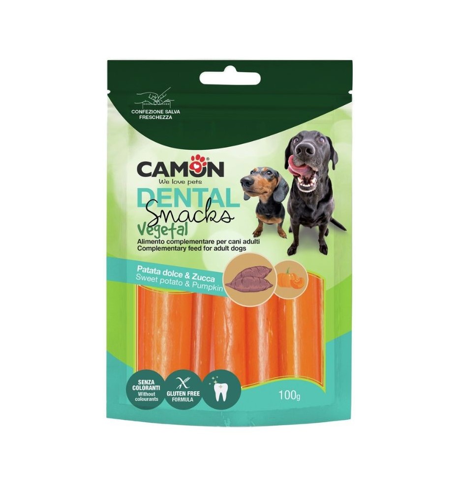 Cannoli patata dolce e zucca – Snack vegetale Camon