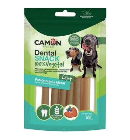 Cannoli patata dolce e mirtilli – Snack vegetale Camon