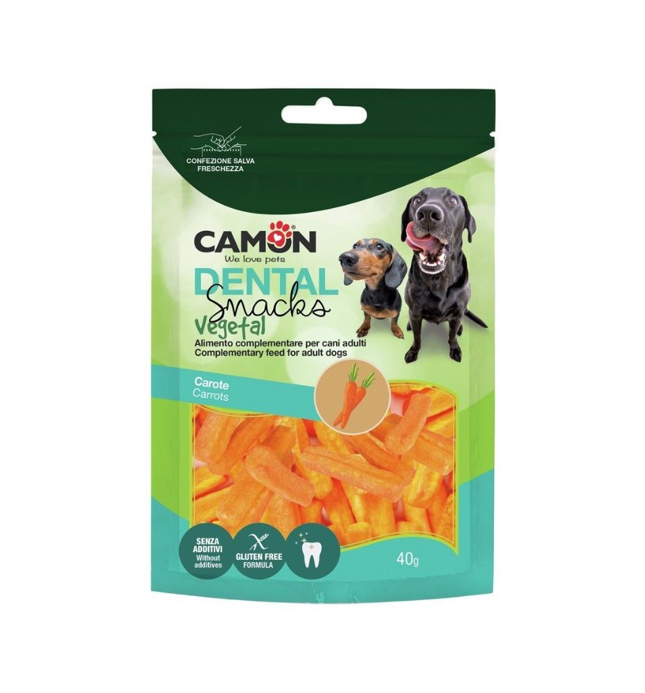 Snack carotine crispy – Croccanti e vegetali Camon