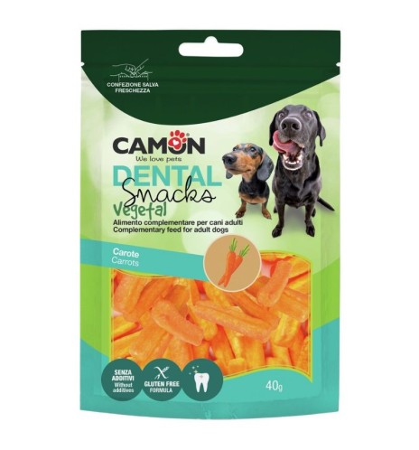 Snack carotine crispy – Croccanti e vegetali Camon Snack carotine crispy – Croccanti e vegetali Camon