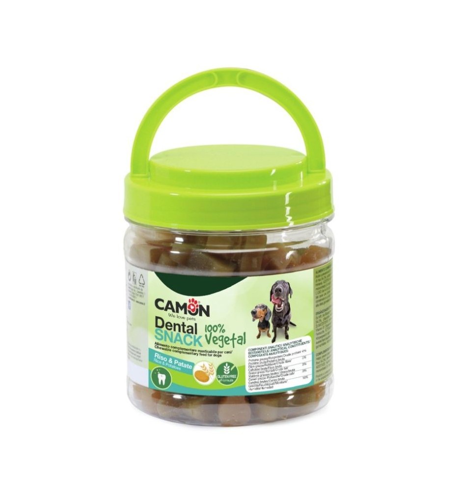 Camon dental snack | Ossicini con riso e patate