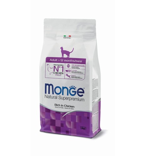 Monge Natural Superpremium Adult Ricco in Pollo