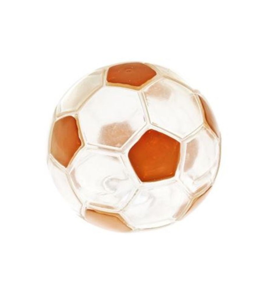 Palla calcio trasparente Ferribiella – Gioco per cani