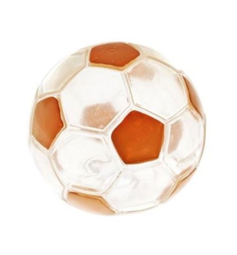 Palla calcio trasparente Ferribiella – Gioco per cani Palla calcio trasparente Ferribiella – Gioco per cani