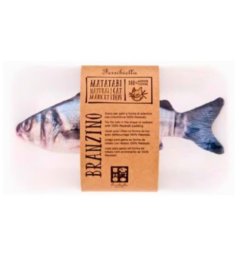 Branzino Matatabi Ferribiella – Peluche per gatti Branzino Matatabi Ferribiella – Peluche per gatti