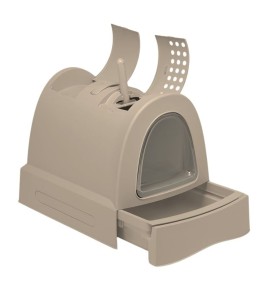Lettiera chiusa Zuma IMAC – Con cassetto e paletta