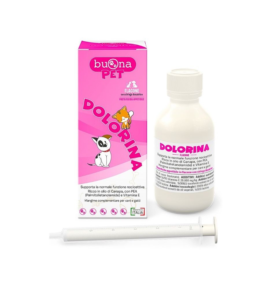 Dolorina Flacone – Gestione dolore cani e gatti