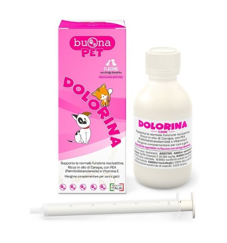 Dolorina Flacone – Gestione dolore cani e gatti Dolorina Flacone – Gestione dolore cani e gatti