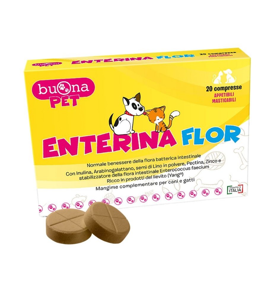 Enterina Flor Buona Pet – Flora intestinale cane e gatto