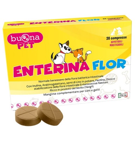 Enterina Flor Buona Pet – Flora intestinale cane e gatto Enterina Flor Buona Pet – Flora intestinale cane e gatto