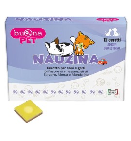 Nauzina Buona Pet – Cerotti anti-nausea cane e gatto