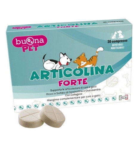 Articolina Forte Buona Pet– Supporto articolare per cani e gatti Articolina Forte Buona Pet– Supporto articolare per cani e gatti