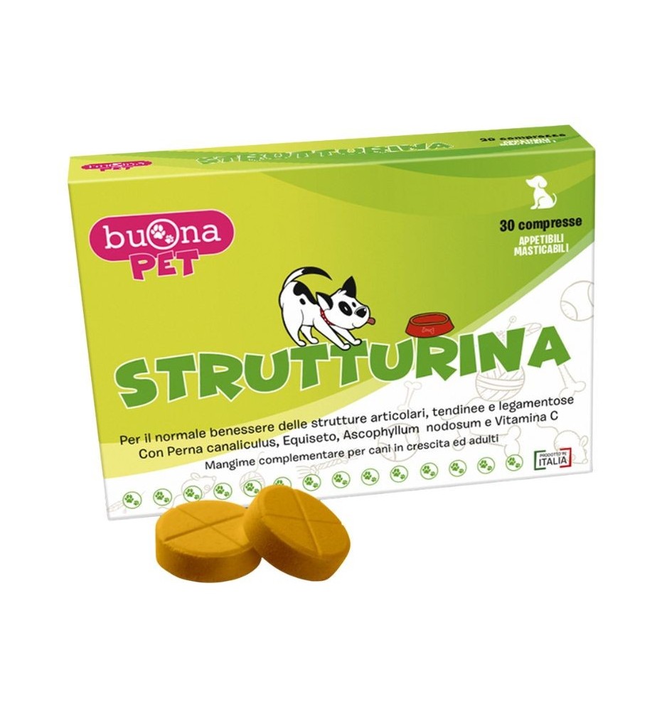 Strutturina Buona Pet – Integratore naturale articolare cane
