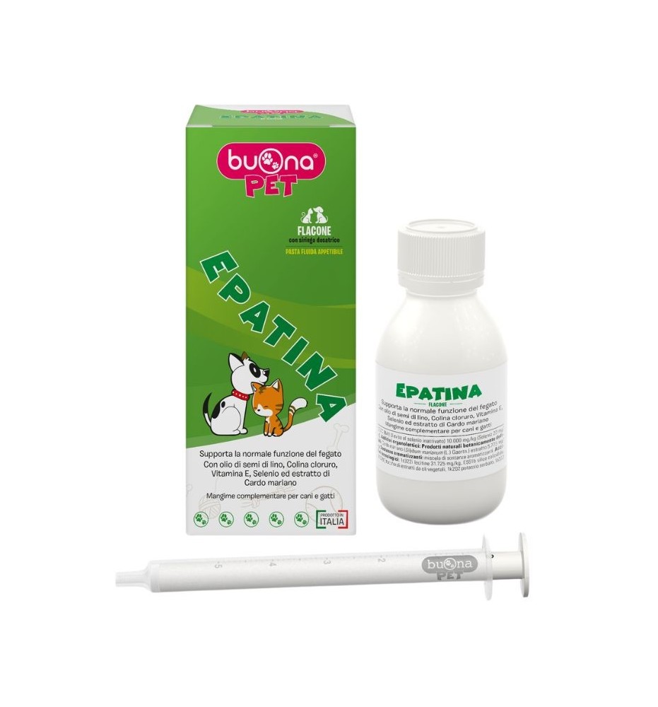 Epatina Buona Pet | Integratore per fegato cane e gatto