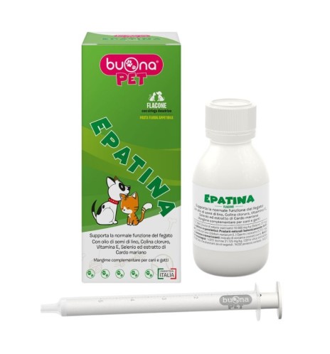 Epatina Buona Pet | Integratore per fegato cane e gatto Epatina Buona Pet | Integratore per fegato cane e gatto