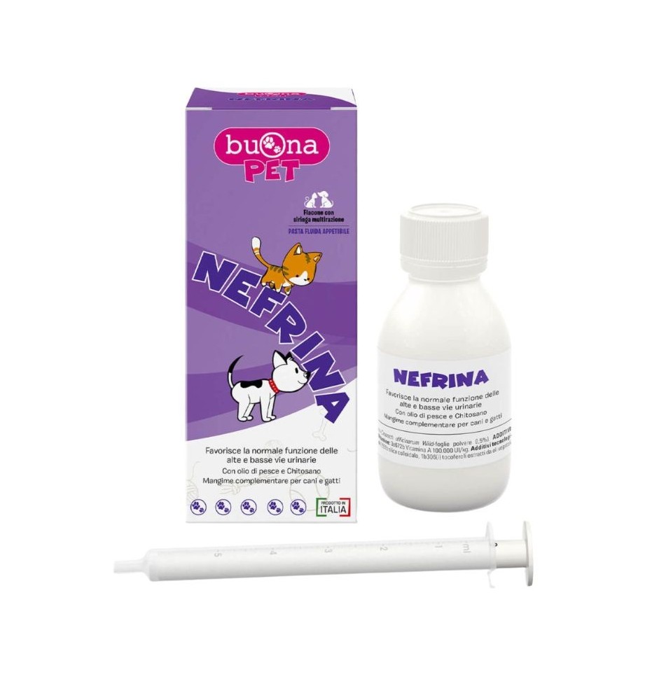 Nefrina Buona Pet – Supporto renale per cani e gatti