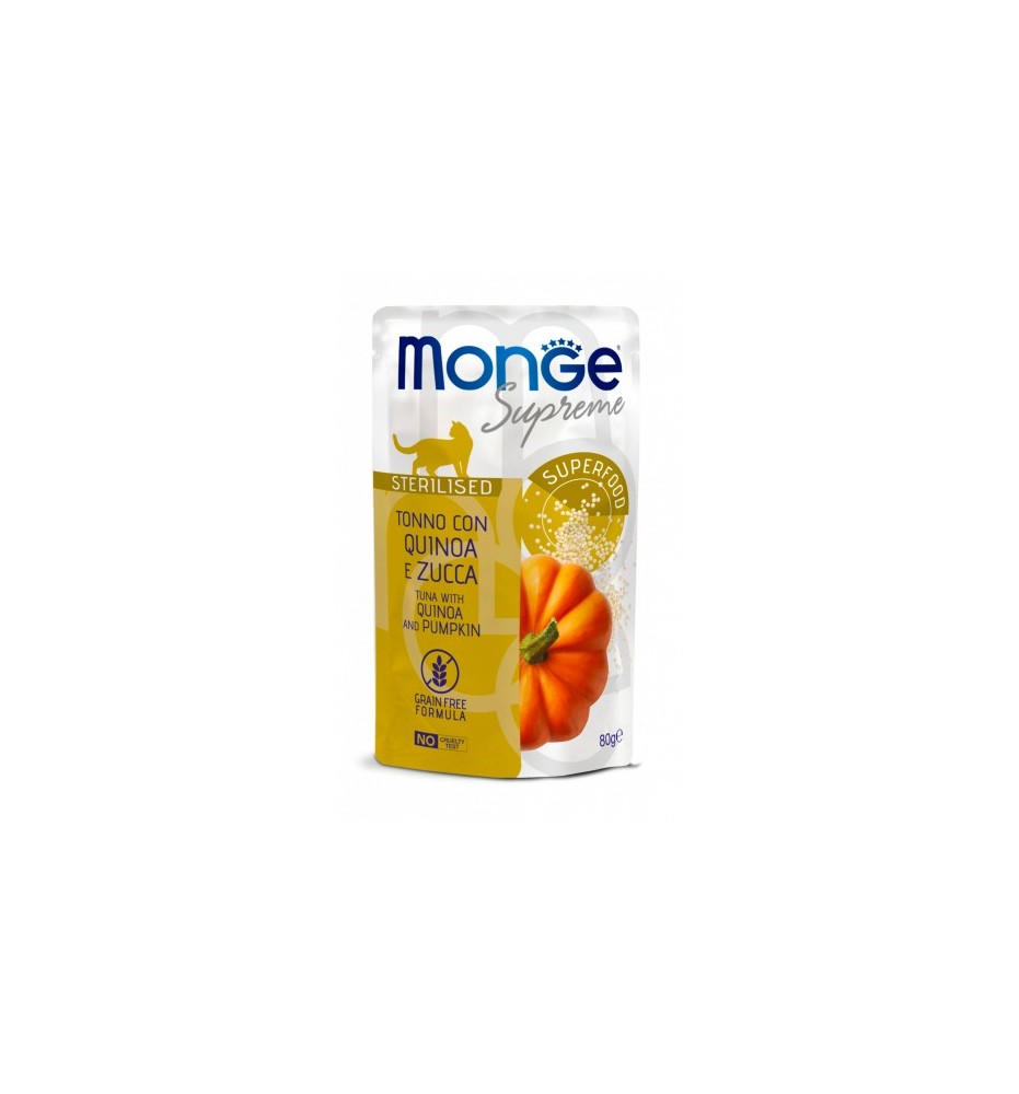 Monge Supreme Tonno con Quinoa e Zucca – Sterilised