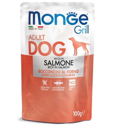 Monge Grill Bocconcini – Ricco in Salmone – Adult