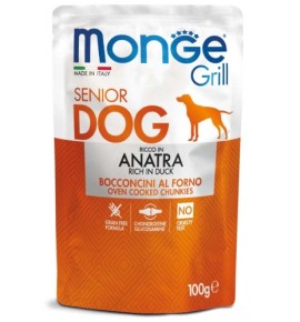 Monge Grill Bocconcini – Ricco in Anatra – Senior