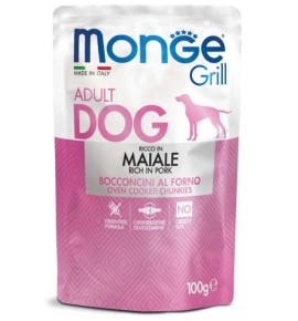 Monge Grill Bocconcini – Ricco in Maiale – Adult
