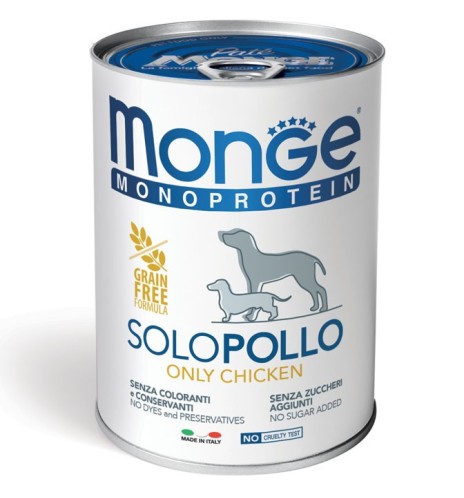 Monge Monoprotein Paté Solo Pollo