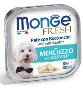 Monge Fresh Paté e Bocconcini con Merluzzo