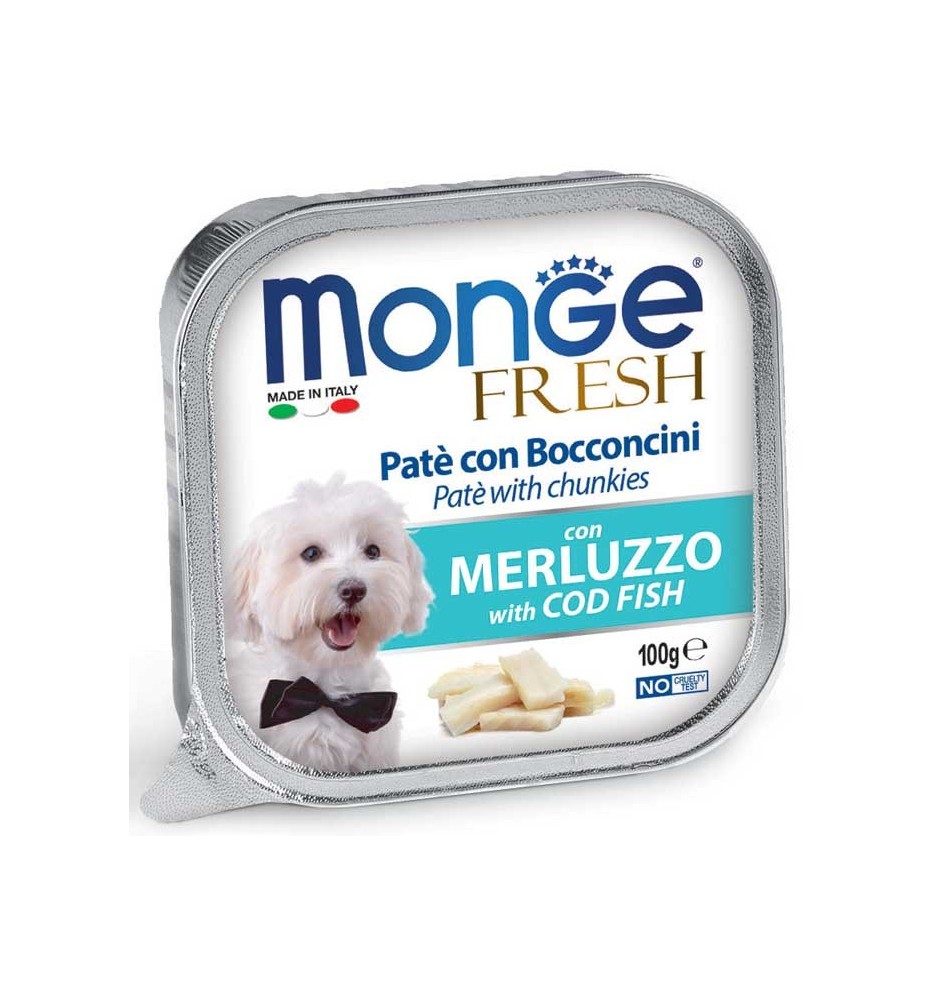 Monge Fresh Paté e Bocconcini con Merluzzo