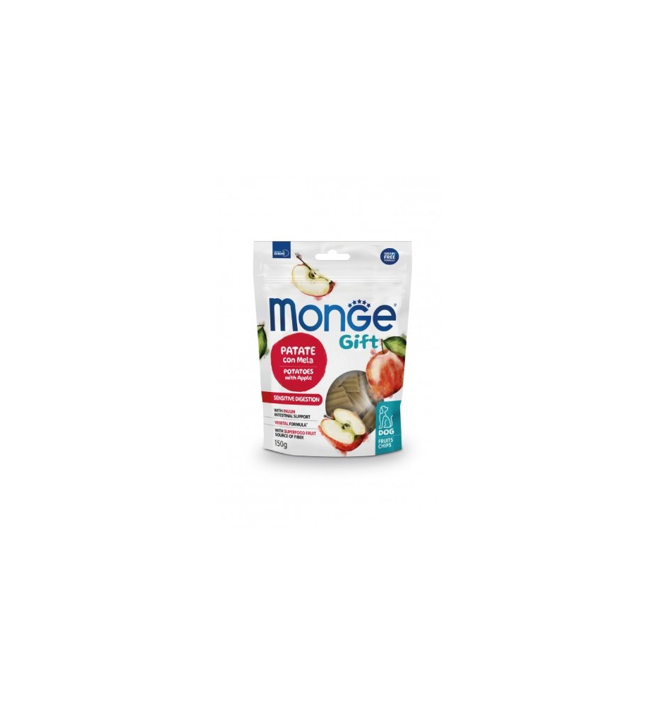 Monge Gift Sensitive Digestion Patate con Mela Fruits Chips