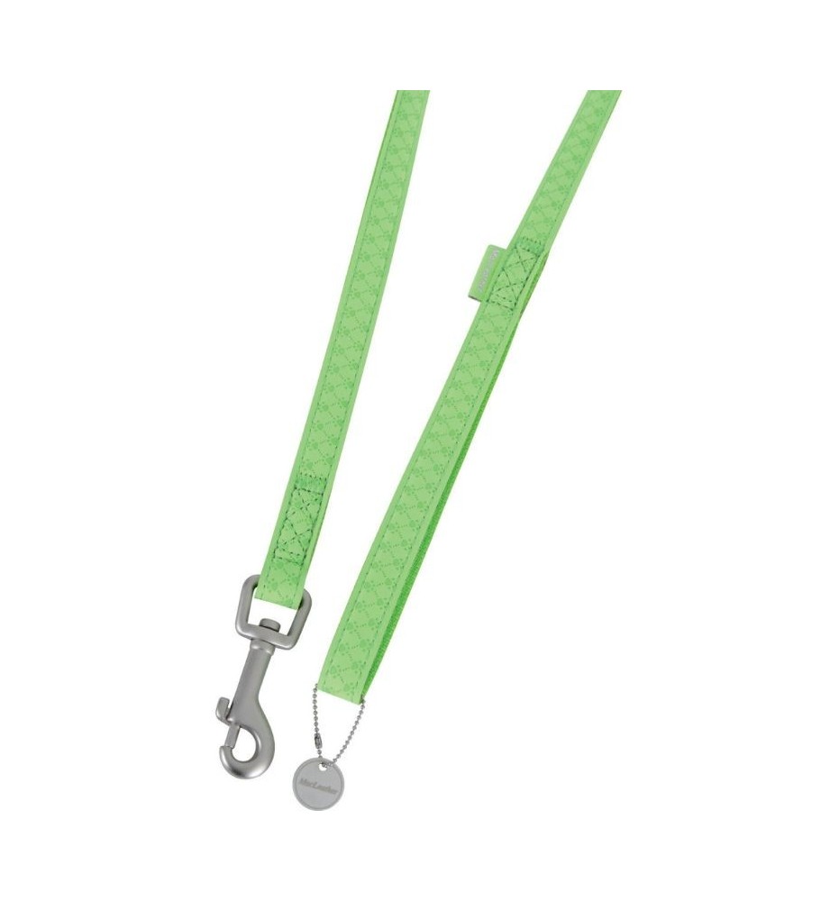 Guinzaglio per cani Zolux Mac leather verde