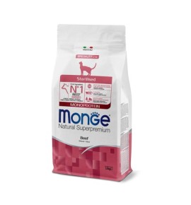 Monge Natural Superpremium Sterilised Monoprotein – Manzo