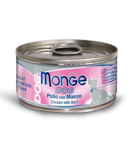 Monge Dog Adult Pezzetti di Pollo con Manzo