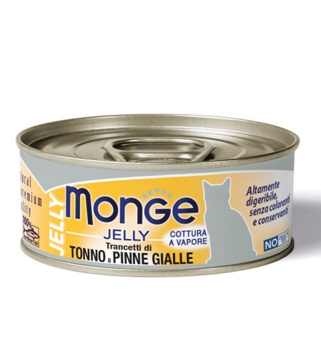 Monge Jelly Trancetti di Tonno a pinne gialle – Adult