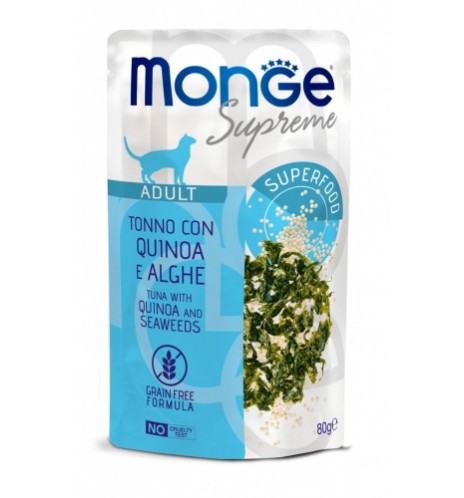 Monge Supreme Tonno con Quinoa e Alghe – Adult
