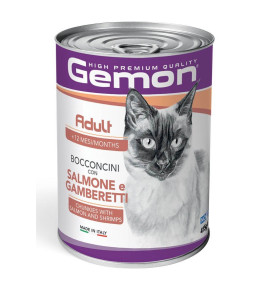 Gemon Adult Bocconcini con Salmone e Gamberetti