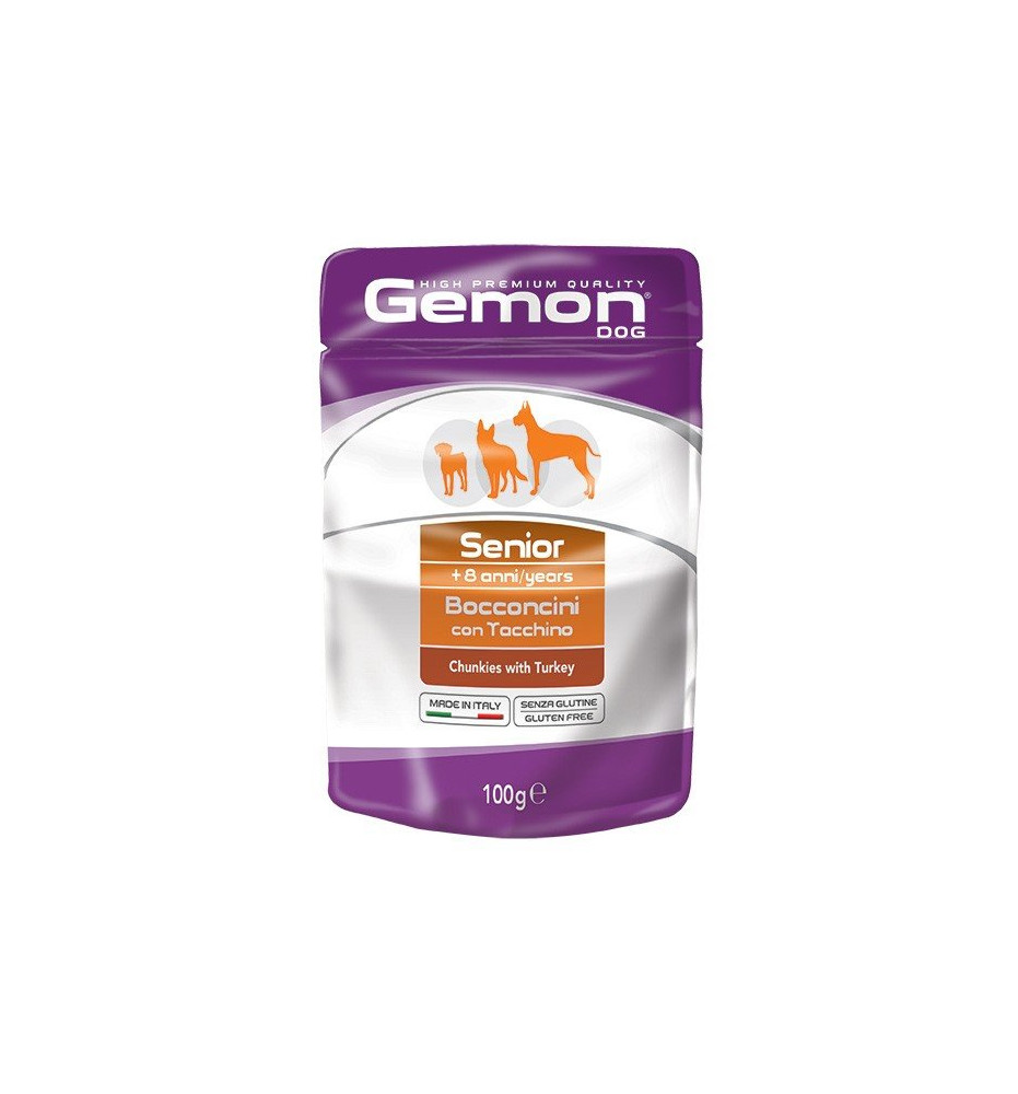 Gemon Senior Bocconcini con Tacchino